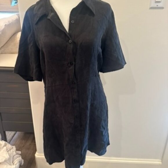 Women's long black shirt - SOOOO soft! - Size L - Picture 2 of 2